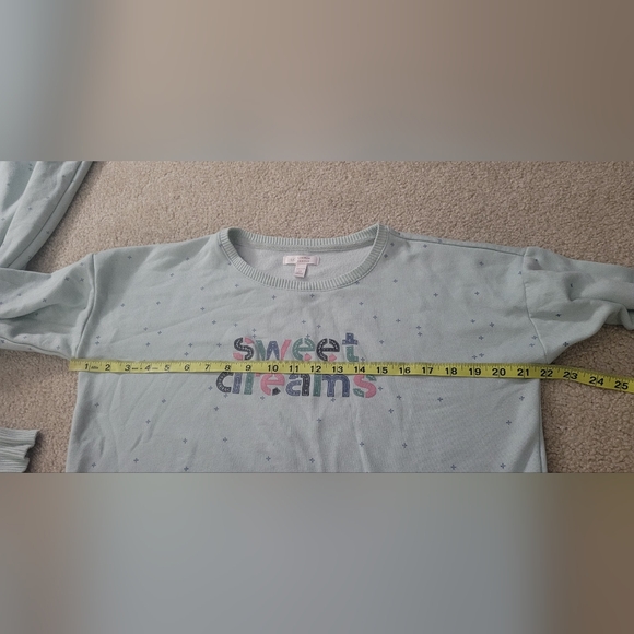 Medium LC Lauren Conrad Cozy Long Sleeve Pajama Top & Banded Bottom Pajama Pants - Picture 4 of 13